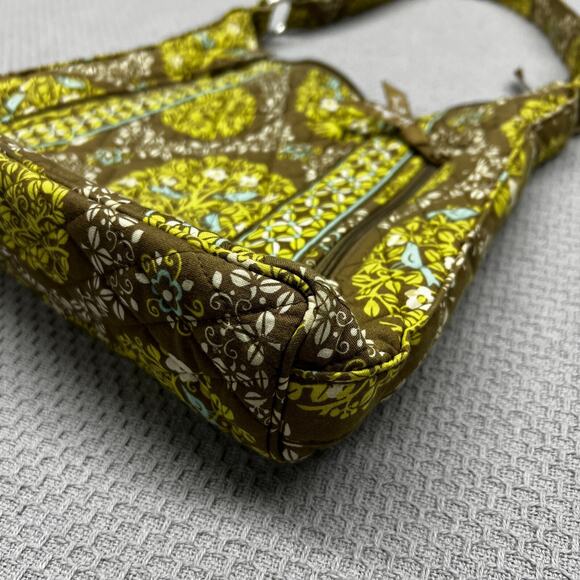 Vera Bradley Brown and Yellow Tote Bag - Picture 4 of 9